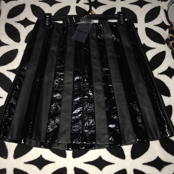 Bebe PU Mini Skirt - Picture 1 of 2